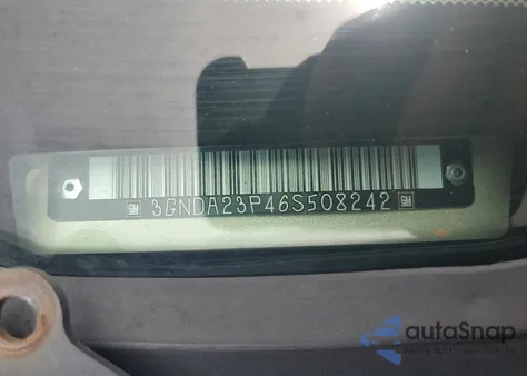 2006 Chevrolet Hhr Lt из США, поврежденный, VIN 3GNDA23P46S508242